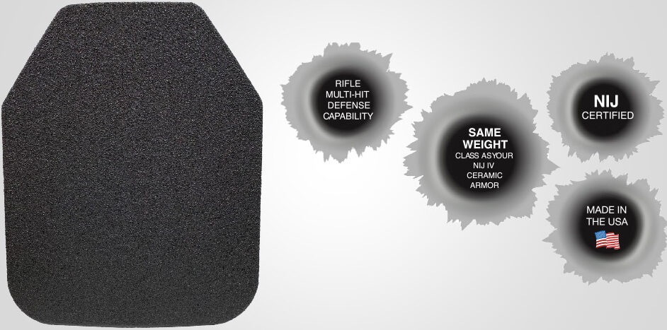 13/64 or 5mm thickness * 5.56mm x 45mm M193 stops up to 3,000 FPS 5.56mm x 45mm M855 / SS109 steel penetrator (Green Tip) 7.62mm x 39mm 123 gr steel core 7.62mm x 51mm M80 NATO (.308) All types of handguns