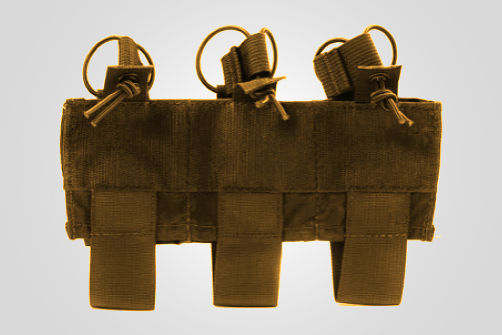 UAS Triple M4 Kangaroo Pouch - Coyote