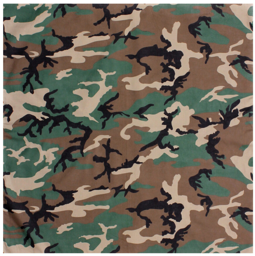 Bandana Rothco "Ne Me Marche Pas" (4032), Noir Et Jaune, Neuf
